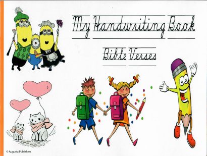 Bible verses - My Handwriting Book English