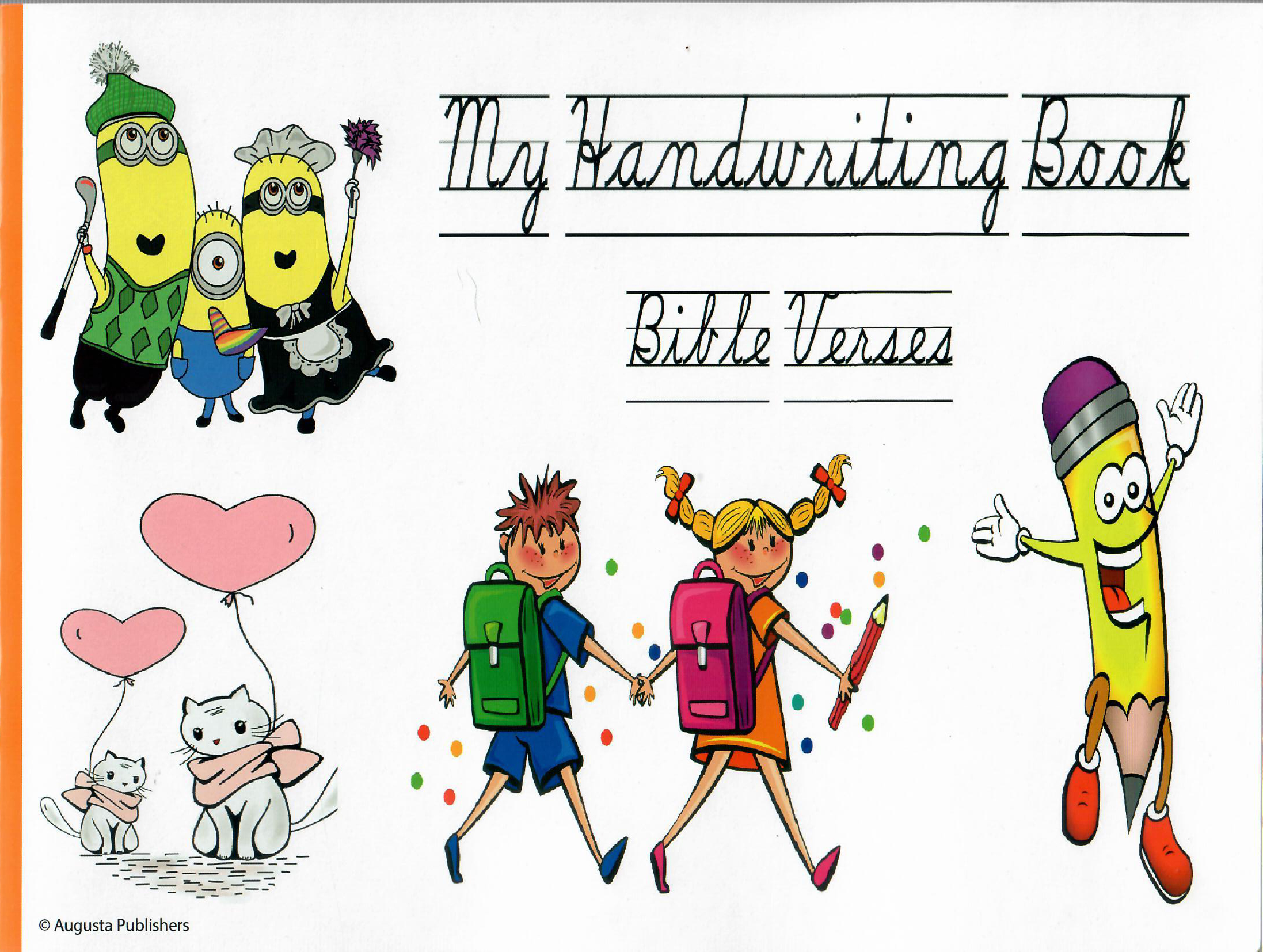 Bible verses - My Handwriting Book English