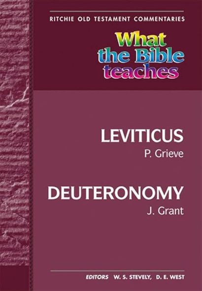 Leviticus and Deuteronomy Commentary